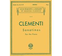 Muzio clementi: sonatinas for the piano op.36-38 piano: 40 (Schirmer's Library of Musical Classics)