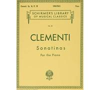Muzio clementi: sonatinas for the piano op.36-38 piano: Sonatinas for the Piano Op. 36, 37, 38: 40 (Schirmer's Library of Musical Classics)