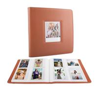 MUZIRI KINOKOO Álbum de fotos de 288 bolsillos para cámara instantánea Instax Wide 400/WIDE EVO, álbum de piel sintética para cámara Polaroid/Wide 300/WIDE 210, colección de películas de 4.25 x 3.4