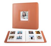 MUZIRI KINOKOO Álbum de fotos de 288 bolsillos para cámara instantánea Polaroid GO, álbum de gran capacidad de piel sintética para cámara Polaroid GO, álbum de fotos de recuerdo de 2.62 x 2.12