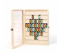 MUZIRI KINOKOO Estuche de madera compatible con película Kodak 135, 80 rollos de película 135, contenedor de madera maciza, caja de almacenamiento para película Kodak de 35 mm, exhibición de artículos