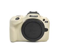 MUZIRI KINOKOO Funda de silicona compatible con cámara Canon EOS R100, funda blanda para EOS R100/EOS R100 - resistente a los arañazos y antideslizante R100 - Blanco