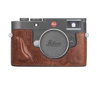 MUZIRI KINOKOO Funda para Leica M11 M11-P, Estuche Protectora de Cuero Genuino Premium para cámara Leica M11/M11-P, con empuñadura y diseño de Apertura Inferior - Marrón