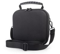 MUZIRI KINOKOO Funda Protectora para instax Wide EVO 2 en 1 cámara, Bolsa de rígida EVA para Fuji Wide EVO cámara con Correa de Hombro Ajustable, Correa de asa y Capa anticolisión Interior - Negro
