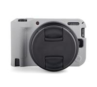 MUZIRI KINOKOO Silicona Funda para cámara Canon EOS R50 V - Funda Protectora de Goma Suave para cámara Digital EOS R50 V/EOS R50V - Funda Suave Fina y antiarañazos - Gris
