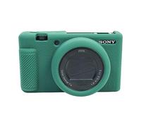 MUZIRI KINOKOO ZV-1 Mark II Funda, Funda protectora de silicona suave para Sony ZV-1 M2/ZV1 M2/ZV1 Mark II Vlog Camera - Anti-arañazos Slim Fit Soft Rubber Sony ZV-1 M2/ZV-1 Mark II Cover - Verde