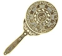 MUZIT Espejo Feng Shui, Bagua, Adorno de Espejo, Divino 21 cm