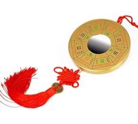 MUZIT Espejo Feng Shui, Bagua, Tradicional Adorno cóncavo,Convexo