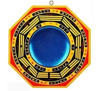 MUZIT Espejo Feng Shui, Bagua, Tradicional Adorno cóncavo,Convexo(20cm)