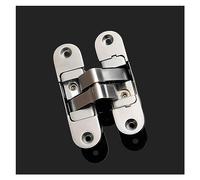 MuziZy Bisagras ajustables for puerta con bisagra oculta tridimensional 110 * 30mm 2 uds (Size : Left)