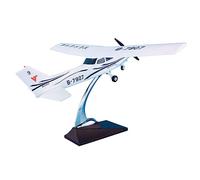 MUZIZY copiar Modelo de avión Réplica de Aviones a Escala 1:30 de 28cm para Cessna 172 Cafuc, Modelo de avión de fundición a presión de aleación Exquisita colección de Regalos