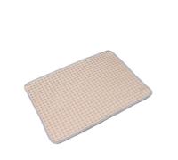 muzoira Alfombrilla de enfriamiento para mascotas, seda de hielo, impermeable, ligera y portátil (naranja, L)