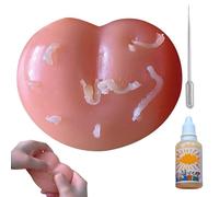 Muzrunq Juguete Popper para espinillas, Juguete para aliviar el estrés, Divertido para apretar espinillas, Popper Reutilizable, portátil para Adultos, Juguetes y Juegos para niños.