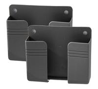 Muzrunq Soporte de Pared para teléfono, Soporte de plástico para teléfono para Cama con Adhesivo, Ideal para el hogar, Oficina, RV, Barco, Montaje en Pared, 2 uds. para Cama y Barco