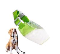 Muzzle de perro para evitar mordir, hocico para perros grandes | Muzzle protector impermeable Máscara | Tapa de seguridad ajustable, suministros de malla para mascotas