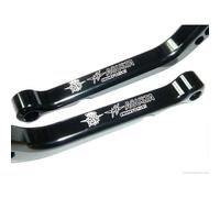 MV AGUSTA F3 800 AGO 2014-2018 LONG BLACK BRAKE AND CLUTCH LEVERS ROAD RACE