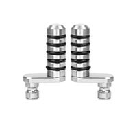 MV Para Agusta Brutale 750/910/920/989/990/1078/1090 F4 1000/312/R/RR Pedal, cambio de marchas, pasador de estribo, estribo de freno, reposapiés Estribera(Silver)