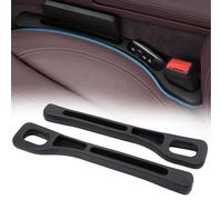 MVBILMSF 2 Piezas Relleno de Tapon Espacio Asiento Coche para Ford Focus MK3 FL (2017-2020), Organizador para Espacios de Asiento Relleno Car Seat Gap Plug,Black