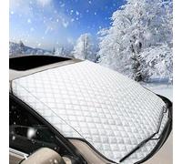 MVBILMSF Protector Parabrisas Hielo Invierno para Honda Civic FK8 2017-2021, Cubierta de Parabrisas para Coche Cubre Lunas Coche Hielo Plegable Invierno