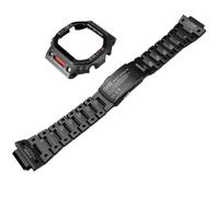 MVGVPLVLTN For Casioak DW-5600 Titanium Modification Kit Metal Strap Case Bezel Set For GW-M5610 GW-5000 Stainless Metal Steel Case GLS5600(B,5610 SERIES_STAINLESS STEEL)