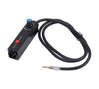 MVKLIW Aislador de Audio Profesional 3.5 a XLR Eliminación de Ruido de Audio Transformador de Sonido Corriente Reductor de Ruido de Señal