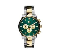 MVMT Marquee Square - Reloj de cuarzo para mujer, 2 manecillas, 22 mm, correa de piel, resistente al agua hasta 30 m, regalo para ella, verde (Empire Green), 45, Chrono II
