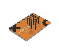 MVMT sports Tarjetas de juego de baloncesto de 40 páginas de 8.25 x 11.7 pulgadas, planificador de tácticas de juego para entrenadores de baloncesto. Planifica objetivos de jugador, llaves de