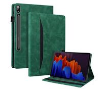 MVRYCE Galaxy Tab S8 Ultra 14.6 Pulgadas 2022, 5G Case Antisísmico PU Cuero Smart Stand con Ranuras para Tarjetas de crédito Funda Protectora Flip Case Compatible con Samsung Galaxy Tab (M4)