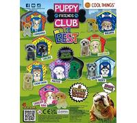 MVS Wholesale Paquete de 10 Puppy Club The Best Of Series, cada bola sorpresa incluye 1 cachorro y 1 perrera para cachorros con 8 para encontrar y coleccionar. Relleno ideal para bolsas de fiesta o
