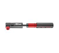 MVTEK Bomba Mini telescópica, Bomba para Bicicleta 5,5 Bar 80PSI Bomba Bicicleta Doble conexión para válvulas Presta Schrader. Bomba Bici y balones Inflador Bici 180mm Sistema Twist-Lock.