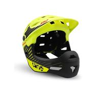 MVTEK Casco Carve Amarillo.Casco Bici MTB Hombre Mujer Casco de Bicicleta Adultos 58-61cm Casco Bici de policarbonato homologado Ajustable Transpirable mentonera Desmontable Casco de Bicicleta 520gr.
