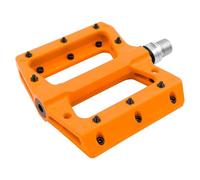 MVTEK Pedales Flat. Pedales de Bicicleta de termoplástico. Eje de CR-Mo sobre rodamientos. Pedales de Bicicleta 111 x 105 x 21 mm. Peso 340 g. Pedales Planos MTB. Pedales Bici Enduro Pedales Bici con