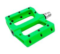 MVTEK Pedales Flat. Pedales de bicicleta de termoplástico. Pedales flat mtb. Pedales bici enduro Pedales bicicleta 111x105x21mm Peso 340g Pedal bici con casquillo flat. Eje en Cr-Mo sobre rodamientos.