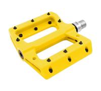 MVTEK Pedales Flat. Pedales de Bicicleta de termoplástico. Pedales Flat MTB. Pedales Bici Enduro. Pedales Bicicleta 111x105x21 mm Peso 340g Pedal Bici con Casquillo Flat. Eje de CR-Mo sobre