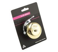 MVTEK Timbre La Bici Vintage. Timbre de Bicicleta de Aluminio de 57 mm de diámetro. Timbre de Bicicleta con Palanca Lateral de latón. Timbre para Bicicleta con fijación al Manillar. Diámetro de 22 a