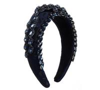 MVUYO FMURY - Accesorios para el cabello para mujer, bandas de pelo hechas a mano, borde ancho, joyería vintage (C)
