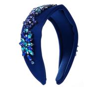 MVUYO FMURY - Bandas para el cabello versátiles con diamantes incrustados vintage para mujer, accesorios para el cabello resistentes (E)