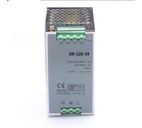 MVXJJMKUF DIN Rail Single Output Switch Power Supply, Converter for LED Strip DR-120-12, DR-120W, 12V, 24V, 48V(24V)(24V)