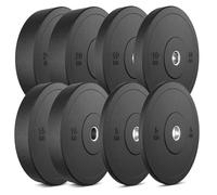 MW-Bumper-Olympia Hantelscheiben aus Gusseisen Set 100 KG- Marbo Sport