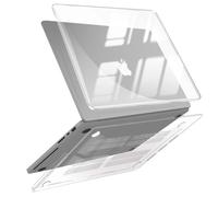 MW, Funda de Cristal Transparente para MacBook Pro 16 pulgadas 2021/23 M1/M2/M3