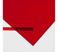 MW Materials World - Hoja de Acrílico Rojo Transparente - DINA4 x 3 mm