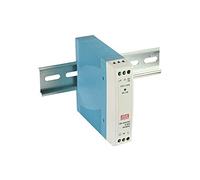 MW MEAN WELL MDR-10-12; Fuente de alimentación Hutschen, 10 W, 12 V, 0,84 A, Fuente de alimentación para Carril