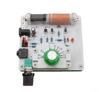 MW207 - Placa de circuito impreso para radio AM (6 V CC, fuente de alimentación para experimentos electrónicos y hobby, 78 x 85 mm), color blanco
