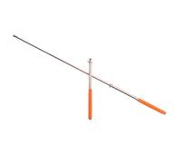 MWAHJU 10pcs Belly Dance Accessories ISIS Wings Butterfly Telescopic Sticks of Stainless Stick Scenes para Bailar(Orange)