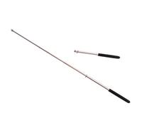 MWAHJU 10pcs Belly Dance Accessories ISIS Wings Butterfly Telescopic Sticks of Stainless Stick Scenes para Bailar(Black)