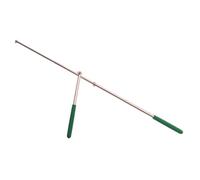 MWAHJU 10pcs Belly Dance Accessories ISIS Wings Butterfly Telescopic Sticks of Stainless Stick Scenes para Bailar(Green)