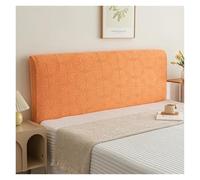 MWAHJU Cubrecama, Funda de cabecera, Cobertura Total, decoración Dormitorio, Protectora for Respaldo Cama para Habitacione Dormitorio(Orange,Length 180cm)