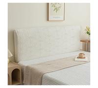 MWAHJU Cubrecama, Funda de cabecera, Cobertura Total, decoración Dormitorio, Protectora for Respaldo Cama para Habitacione Dormitorio(White,Length 120cm)