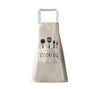 MWAHJU Cute Printed Apron Unisex Kitchen Cooking Suitable For Cleaning Gardening Handmade Para Cocinar(Color 1)