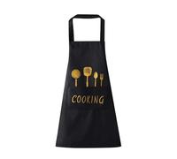 MWAHJU Cute Printed Apron Unisex Kitchen Cooking Suitable For Cleaning Gardening Handmade Para Cocinar(Color 3)